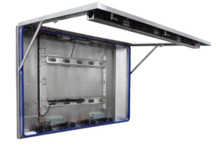 IP69K Stainless Steel Hygienic TV Enclosure