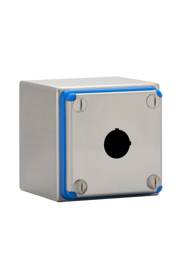 HYG Series - NEMA 4X Stainless Steel Hygienic Push Button Enclosure - 1 Hole