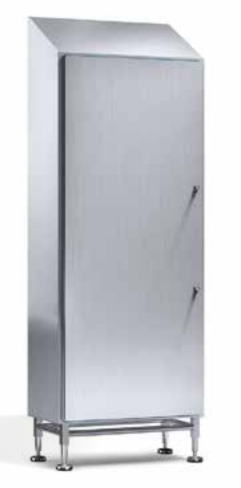 Single Door Sanitary Free-Standing Enclosure  NEMA 4X IP69K Stainless Steel